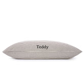 Charcoal Stripe Dog Bed