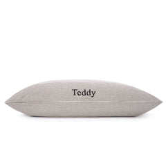 Charcoal Stripe Dog Bed