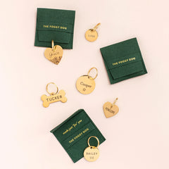 Circle Pet ID Tag: Star Icon
