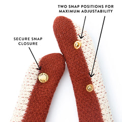 Football Knit Dog Bandana