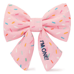 Sprinkles Lady Dog Bow