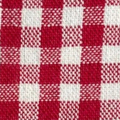 Red Gingham Lady Dog Bow