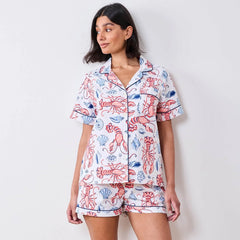 Printfresh Lobster Landing Short PJs