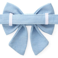Daisy Embroidered Lady Bow Collar