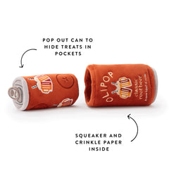 OLIPOP x TFD Classic Root Beer Interactive Snuffle Dog Toy