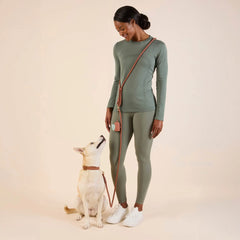 Active Hands-Free Dog Leash, Saddle