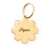 Flower Pet ID Tag