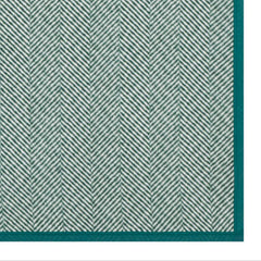 ChappyWrap Harborview Herringbone Evergreen Dog Blanket