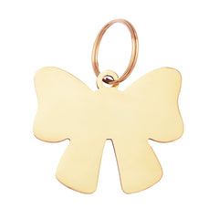 Lady Bow Pet ID Tag