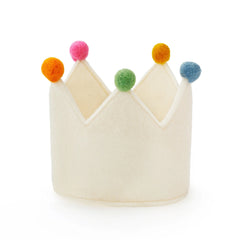 Ivory Dog Birthday Crown
