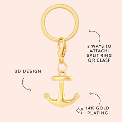 Anchors Away Collar Charm Set