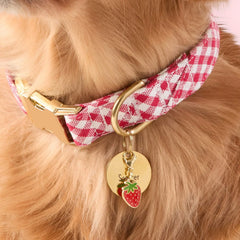 Strawberry Patch Collar Charm Set