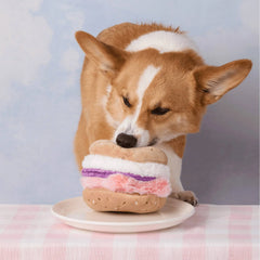 Bagel and Lox Interactive Snuffle Dog Toy