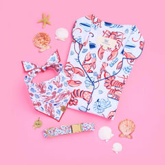 Printfresh x TFD Lobster Landing Dog Bandana