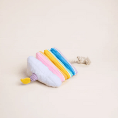 Birthday Cake Interactive Snuffle Dog Toy