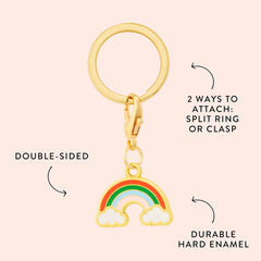 Rainbow Collar Charm