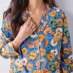 Printfresh Bagels & Schmear Long PJs