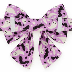 Spooky Season Lady Bow Collar