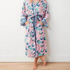 Printfresh Champagne & Caviar Robe