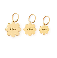 Flower Pet ID Tag