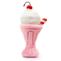 Strawberry Milkshake Interactive Snuffle Dog Toy