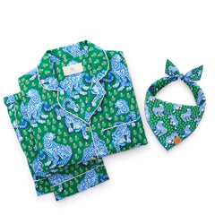 Printfresh x TFD Tiger Queen Mom + Dog Matching Gift Set (Long PJs)