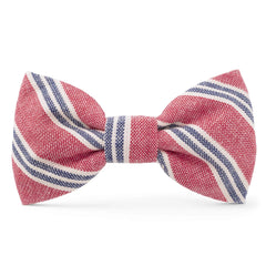 Nantucket Stripe Dog Bow Tie