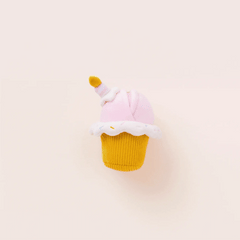 Birthday Cupcake 2-in-1 Bounce Dog Toy