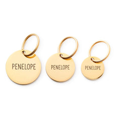 Circle Pet ID Tag
