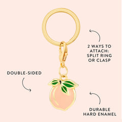 Peach Collar Charm