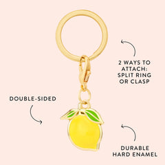 Lemon Collar Charm