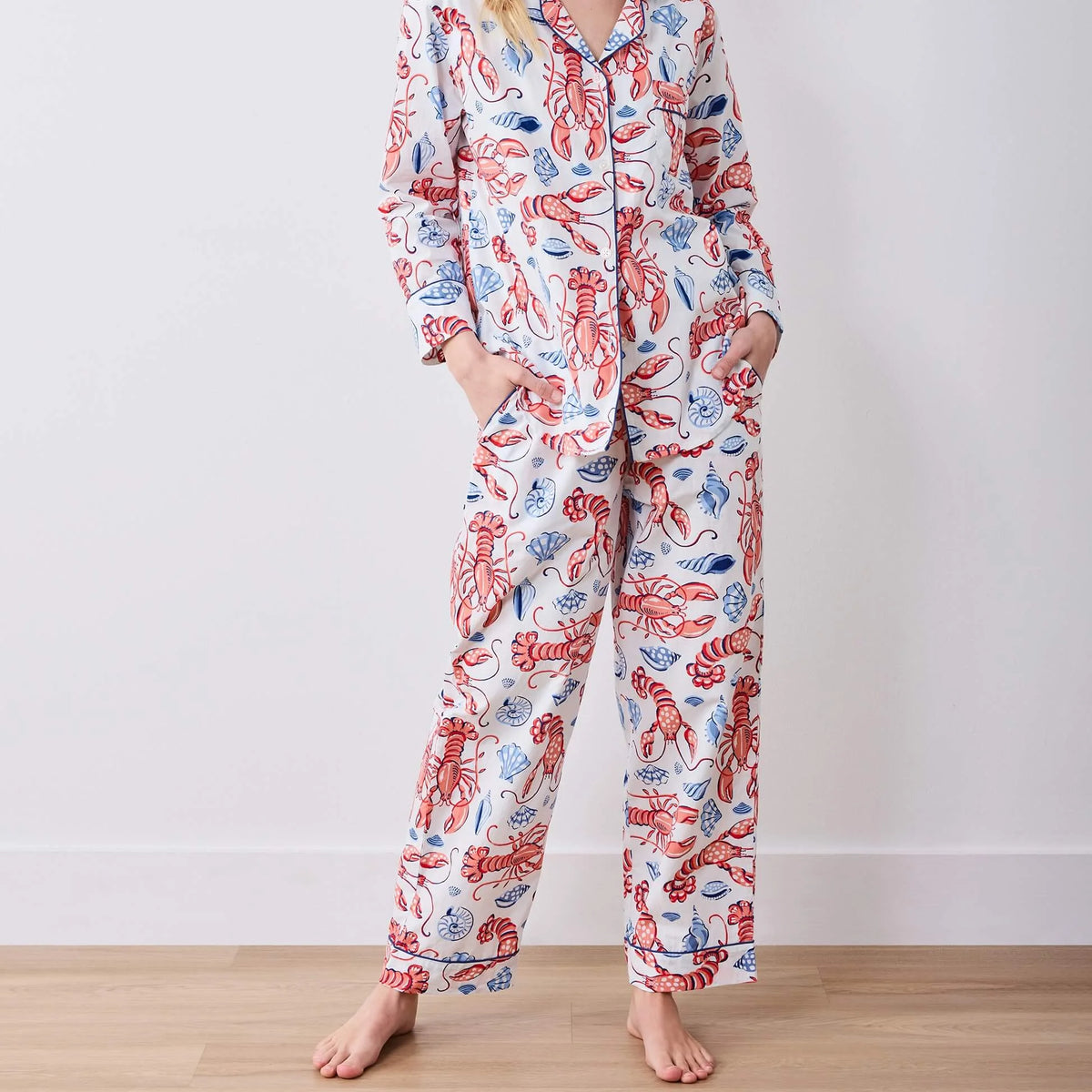 Printfresh Lobster Landing Long PJs
