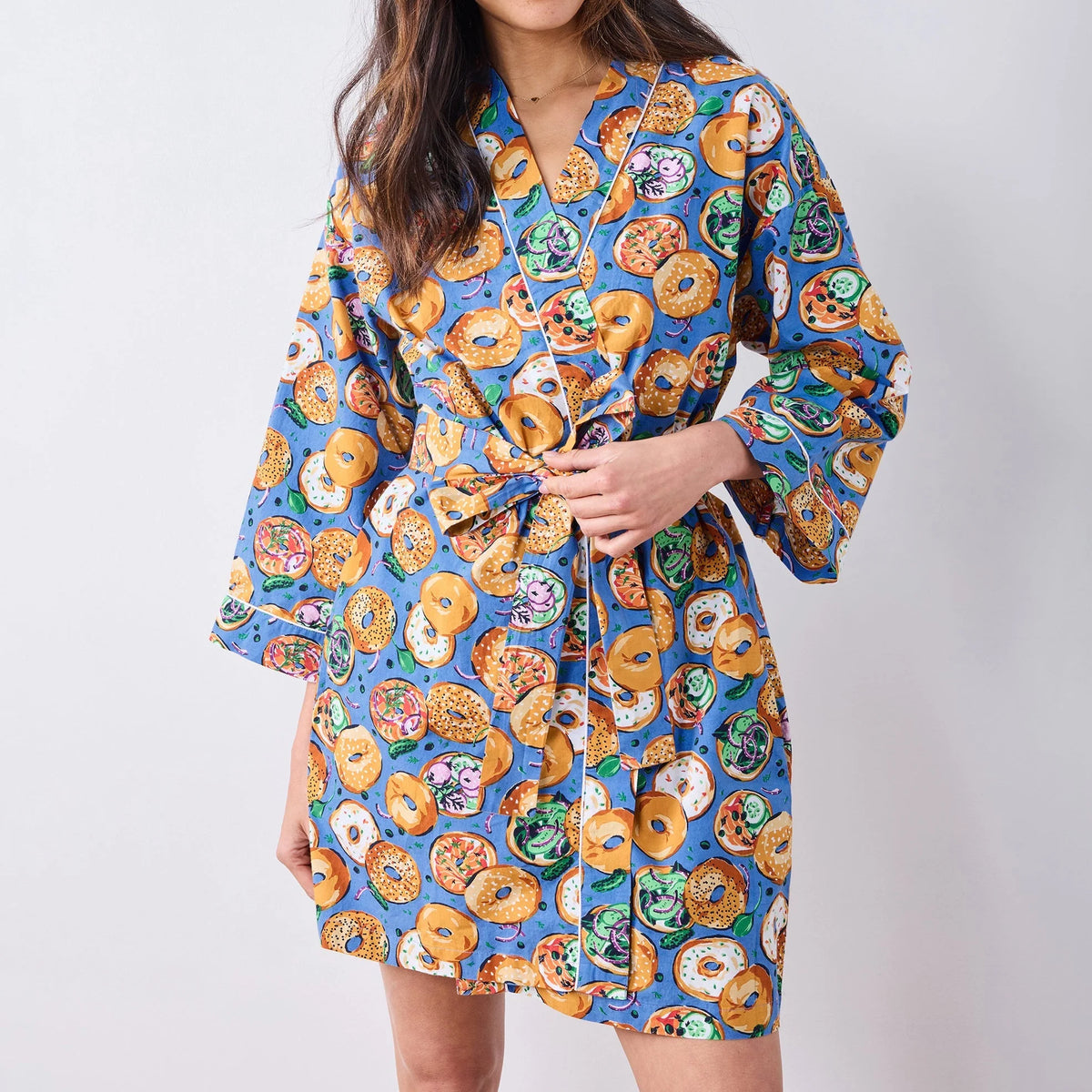 Printfresh Bagels & Schmear Robe