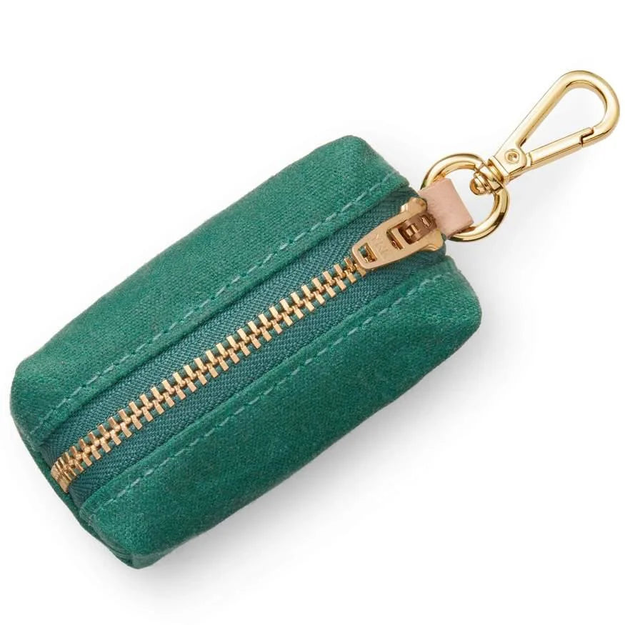 Evergreen Waxed Canvas Waste Bag Holder