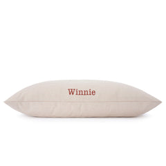 Mushroom Brown Stripe Dog Bed