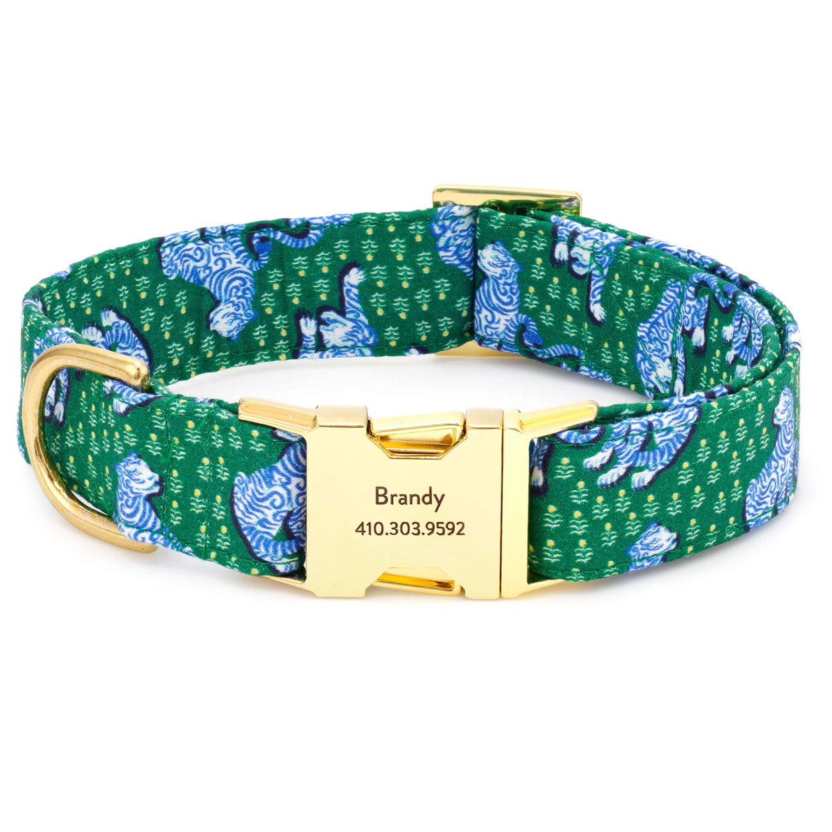Printfresh x TFD Tiger Queen Dog Collar